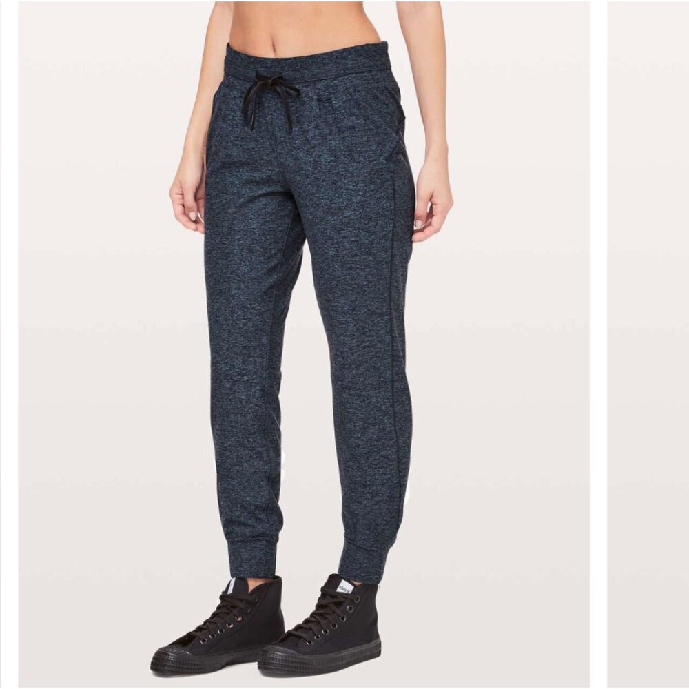 Lululemon Ready To Rulu Pant *Updated 29" Heathered True Navy / Black - Size 4